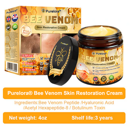 𝒖𝒌 𝑯𝒆𝒂𝒍𝒕𝒉 𝑶𝒏𝒍𝒊𝒏𝒆|✅ Official Store✨Purelora® Bee Venom Skin Restorative Cream 🔥 LAST DAY 80% OFF 💎"