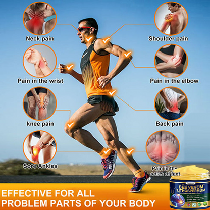 𝒖𝒌 𝑯𝒆𝒂𝒍𝒕𝒉 𝑶𝒏𝒍𝒊𝒏𝒆 | Purelora®🔥 BEE VENOM LITHOSPERMUM Pain-Relief Bone Healing Cream 👑👑(Specially for older adults)