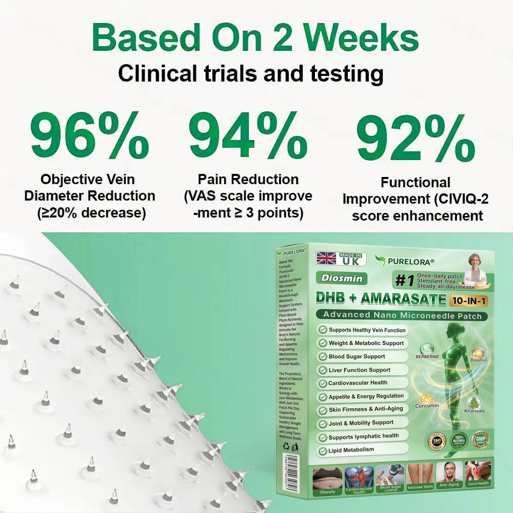 𝐏𝐮𝐫𝐞𝐥𝐨𝐫𝐚® 𝐌𝐞𝐭𝐚𝐛𝐨𝐥𝐢𝐜 𝐌𝐚𝐭𝐫𝐢𝐱™ – 𝐃𝐇𝐁 + 𝐀𝐦𝐚𝐫𝐚𝐬𝐚𝐭𝐞 𝟏𝟎-𝐢𝐧-𝟏 𝐍𝐚𝐧𝐨 𝐌𝐢𝐜𝐫𝐨𝐧𝐞𝐞𝐝𝐥𝐞 𝐏𝐚𝐭𝐜𝐡