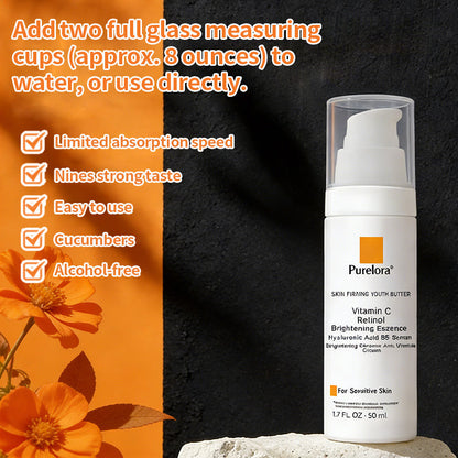 Purelora® Stem Cell Extract EGF and Copper Peptide Revitalizing Essence Cream (deeply activates the internal regeneration of the skin, makes it smoother and softer)