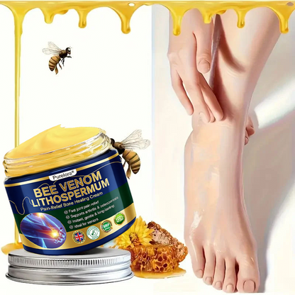 𝒖𝒌 𝑯𝒆𝒂𝒍𝒕𝒉 𝑶𝒏𝒍𝒊𝒏𝒆 | Purelora®🔥 BEE VENOM LITHOSPERMUM Pain-Relief Bone Healing Cream 👑👑(Specially for older adults)