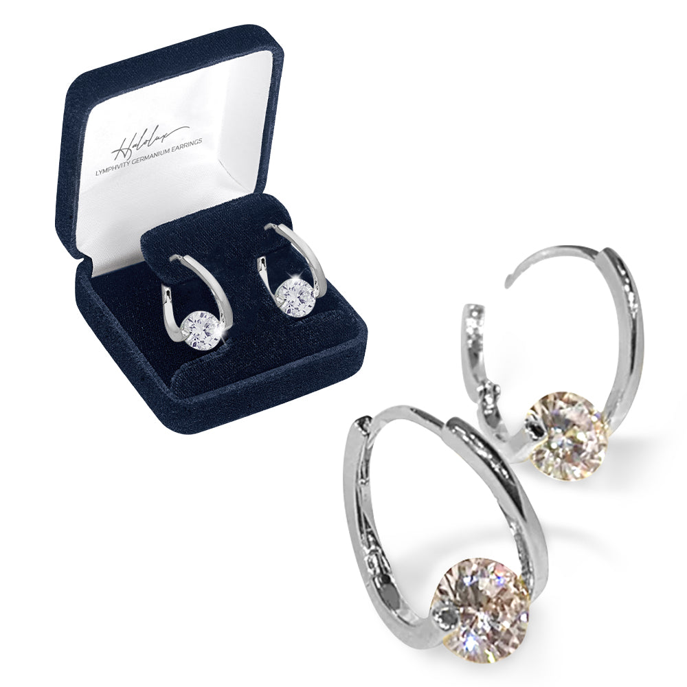 📢WW Last Day of the Sale – CZTICLE®Lymphvity MagneTherapy Germanium Earrings