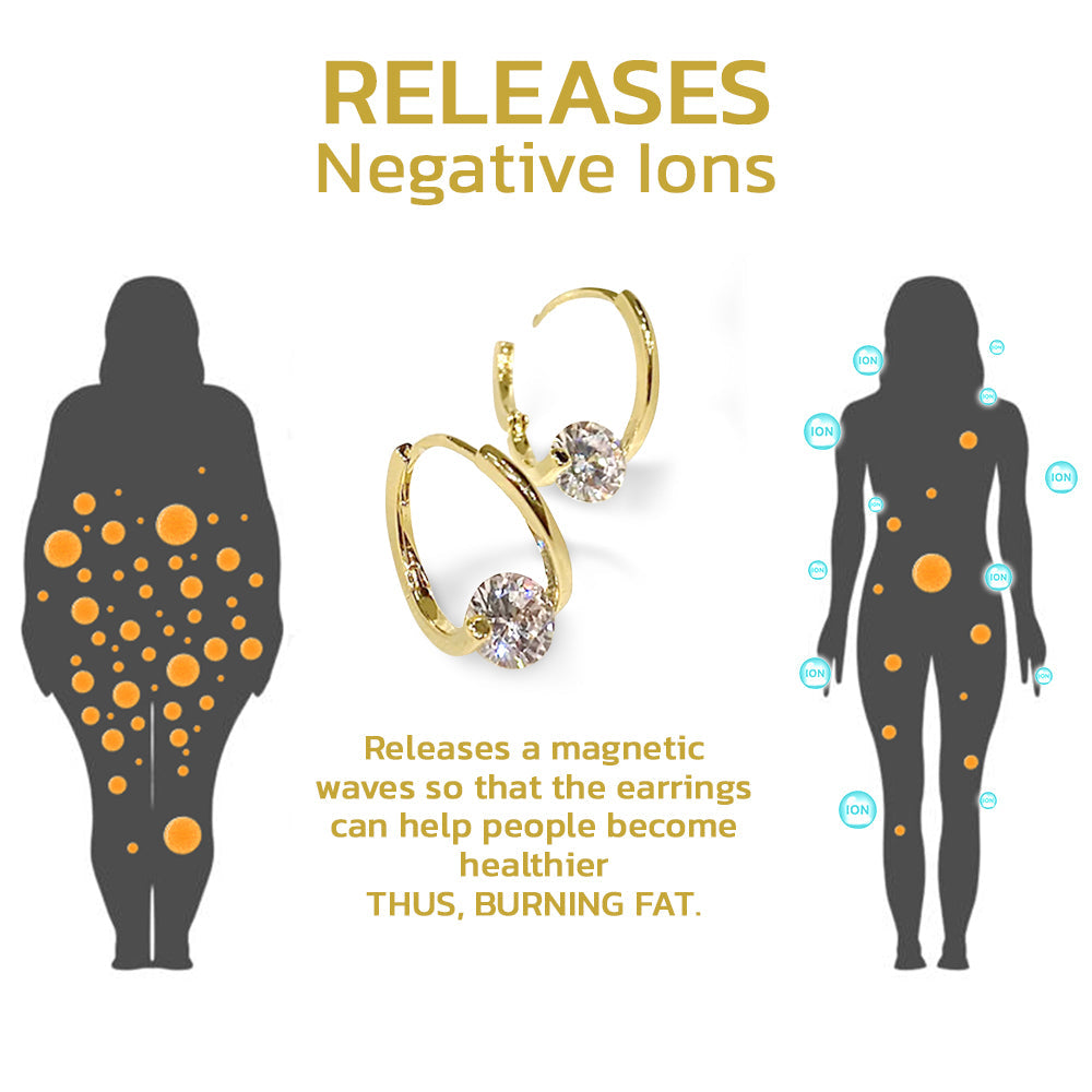 📢WW Last Day of the Sale – CZTICLE®Lymphvity MagneTherapy Germanium Earrings
