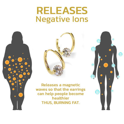 💎SUPPER FLASH SALESALEOFF TO 60% OFF🎁 - CZTICLE® Lymphvity MagneTherapy Germanium Earrings