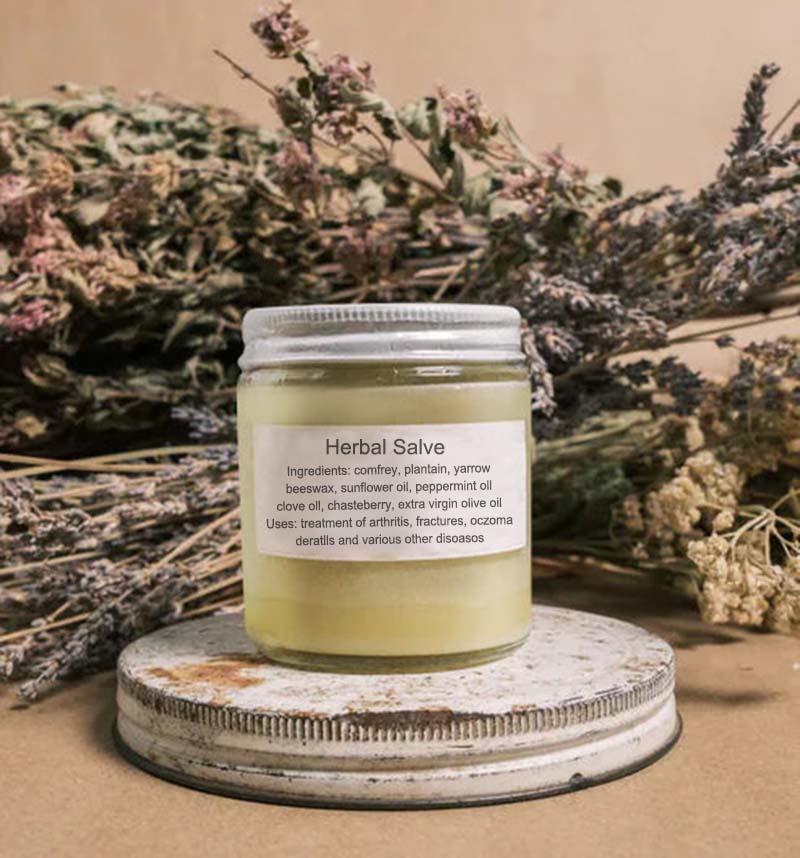 Purelora® Organic Herbal Comfrey Cream - Recommended by Natural Herbalists (for arthritis, fast pain relief)
