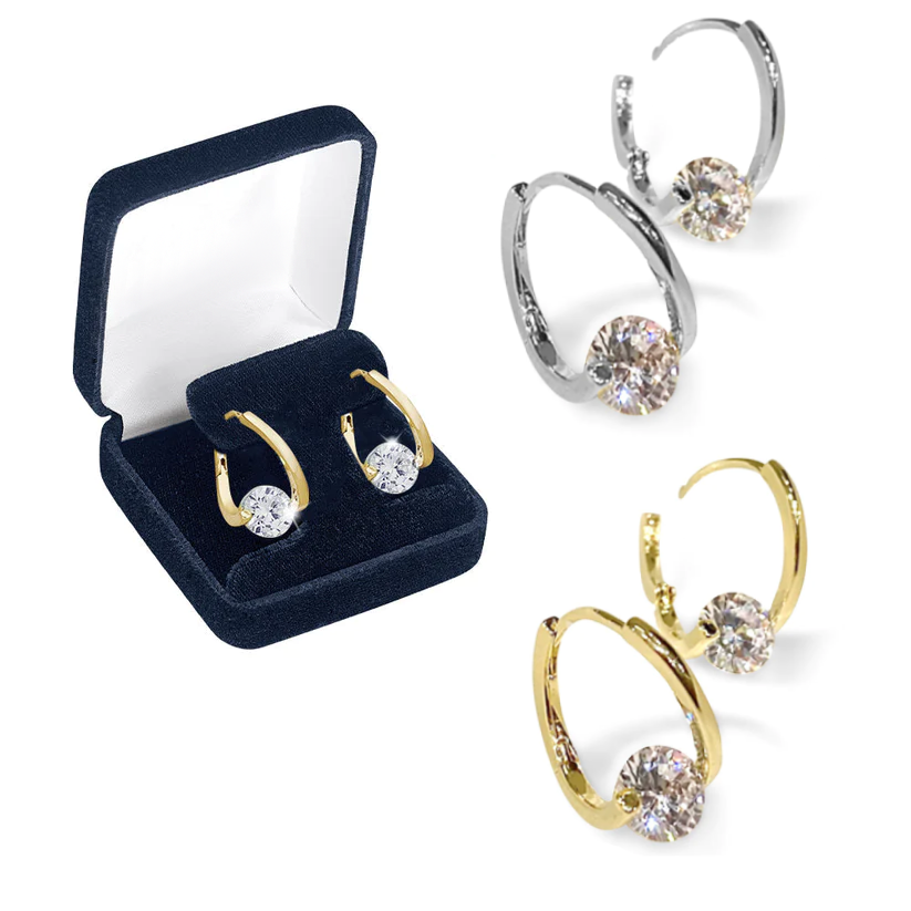 💎SUPPER FLASH SALESALEOFF TO 60% OFF🎁 - CZTICLE® Lymphvity MagneTherapy Germanium Earrings