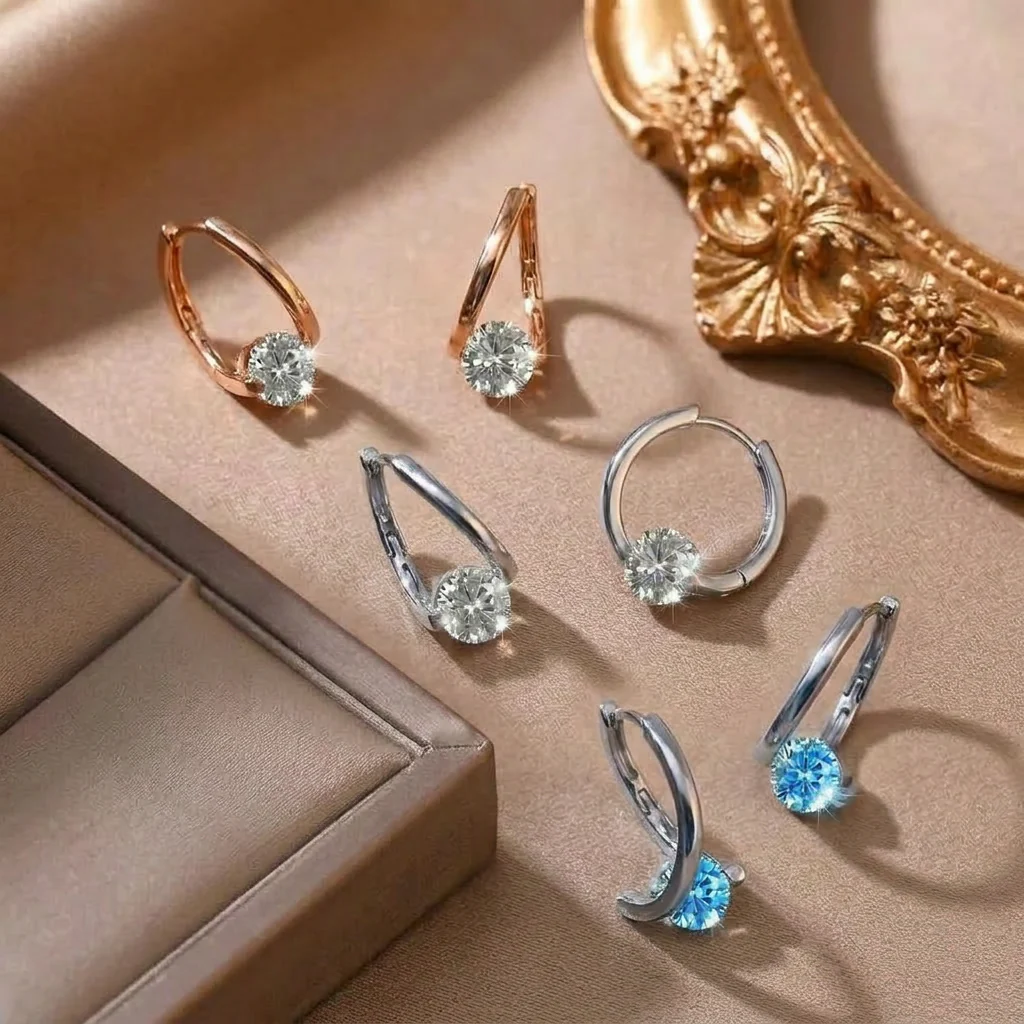 💎SUPPER FLASH SALESALEOFF TO 60% OFF🎁 - CZTICLE® Lymphvity MagneTherapy Germanium Earrings